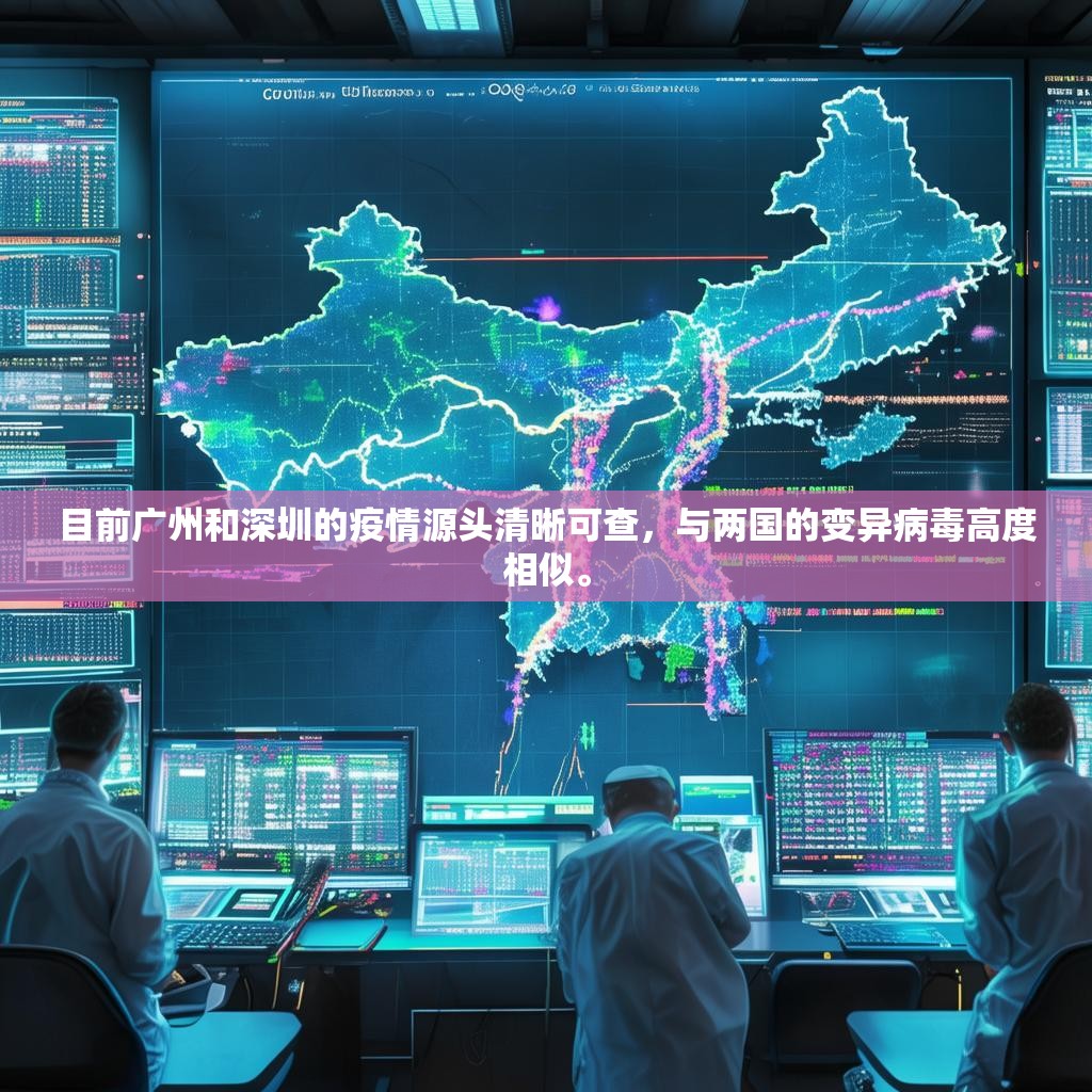 目前广州和深圳的疫情源头清晰可查，与两国的变异病毒高度相似。