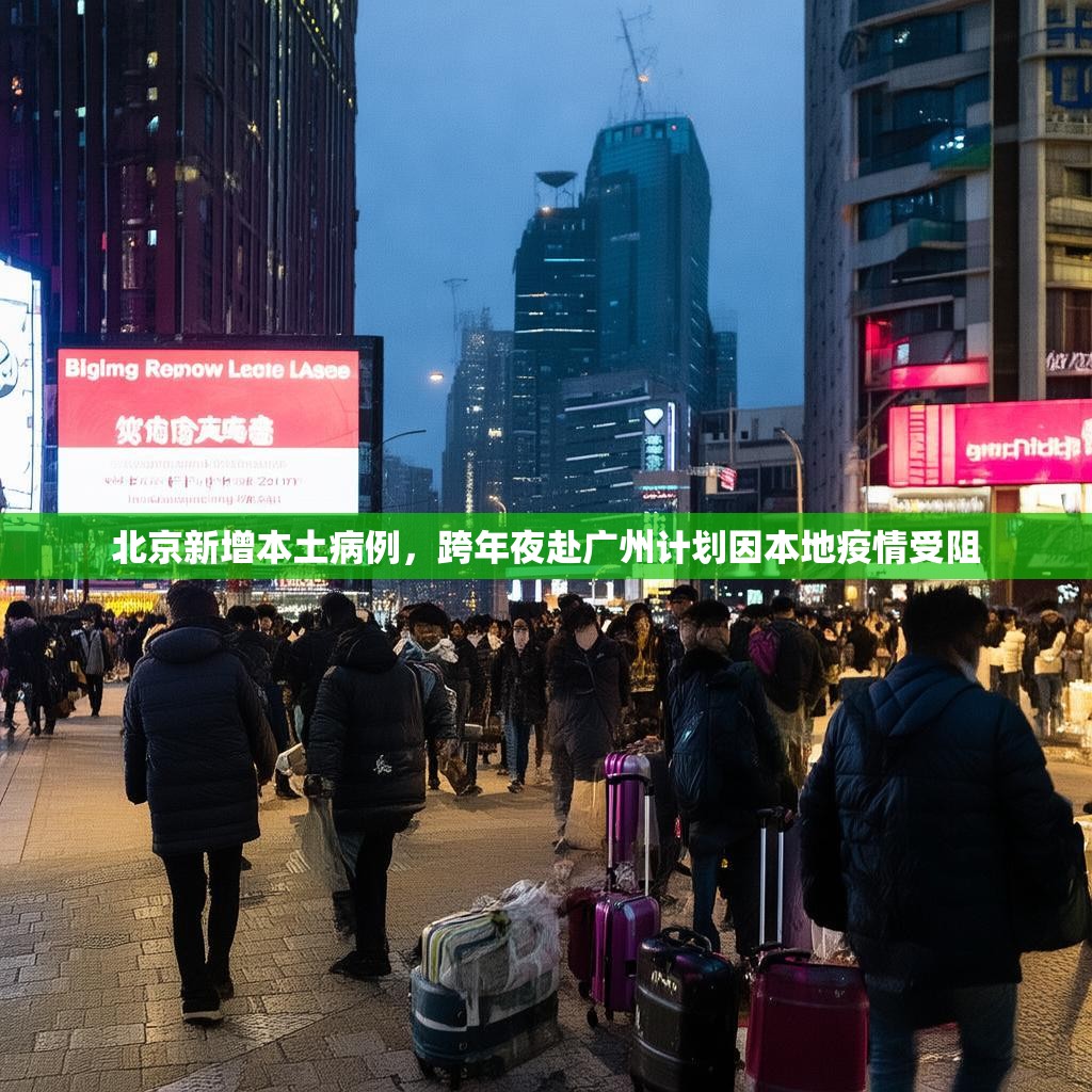 北京新增本土病例，跨年夜赴广州计划因本地疫情受阻