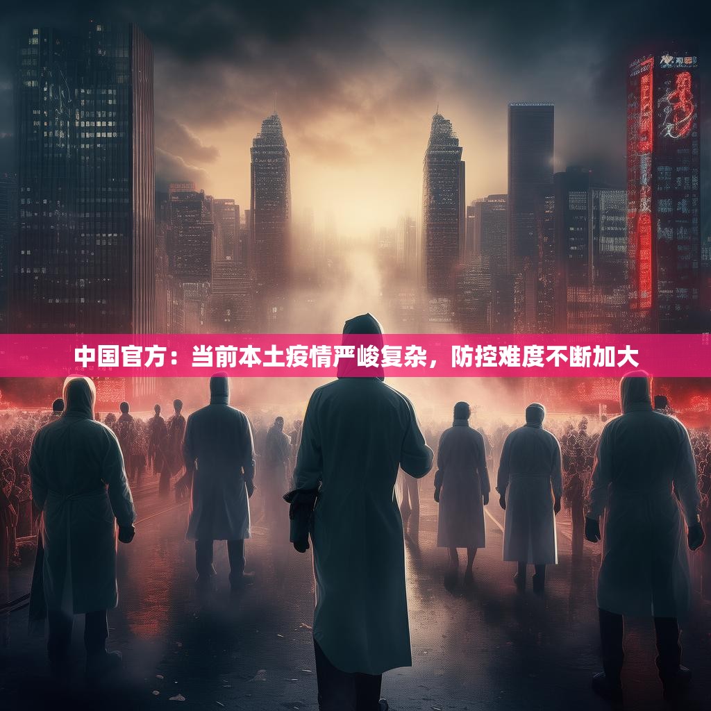 中国官方：当前本土疫情严峻复杂，防控难度不断加大