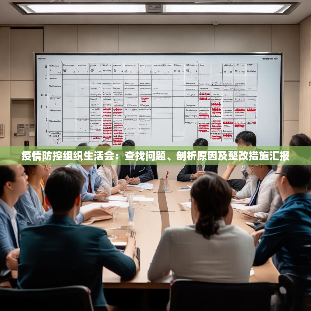 疫情防控组织生活会：查找问题、剖析原因及整改措施汇报