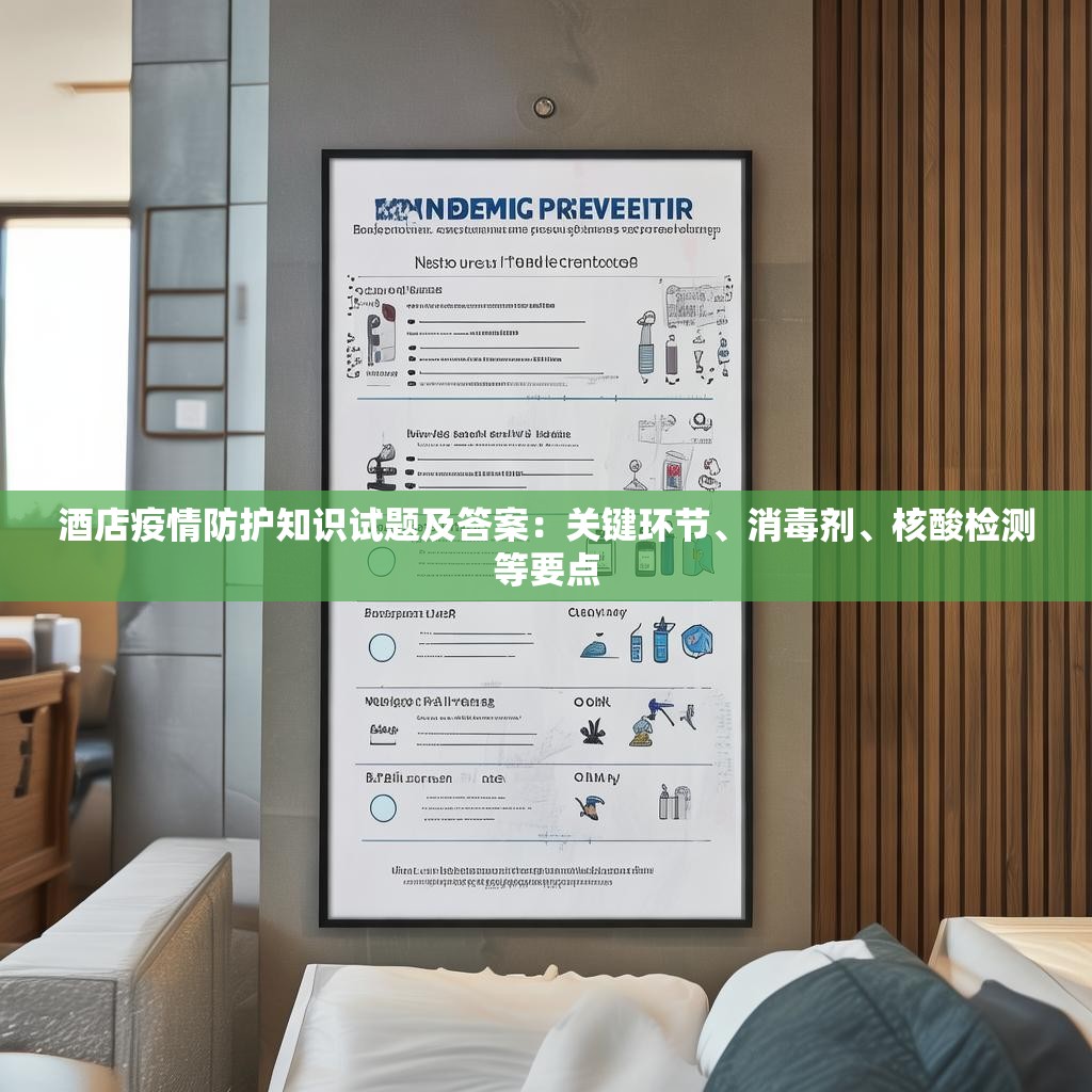 酒店疫情防护知识试题及答案：关键环节、消毒剂、核酸检测等要点