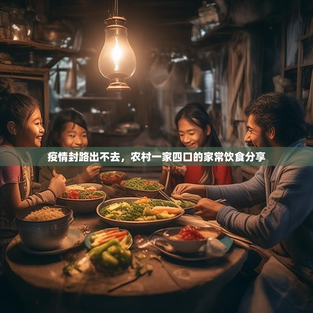 疫情封路出不去，农村一家四口的家常饮食分享