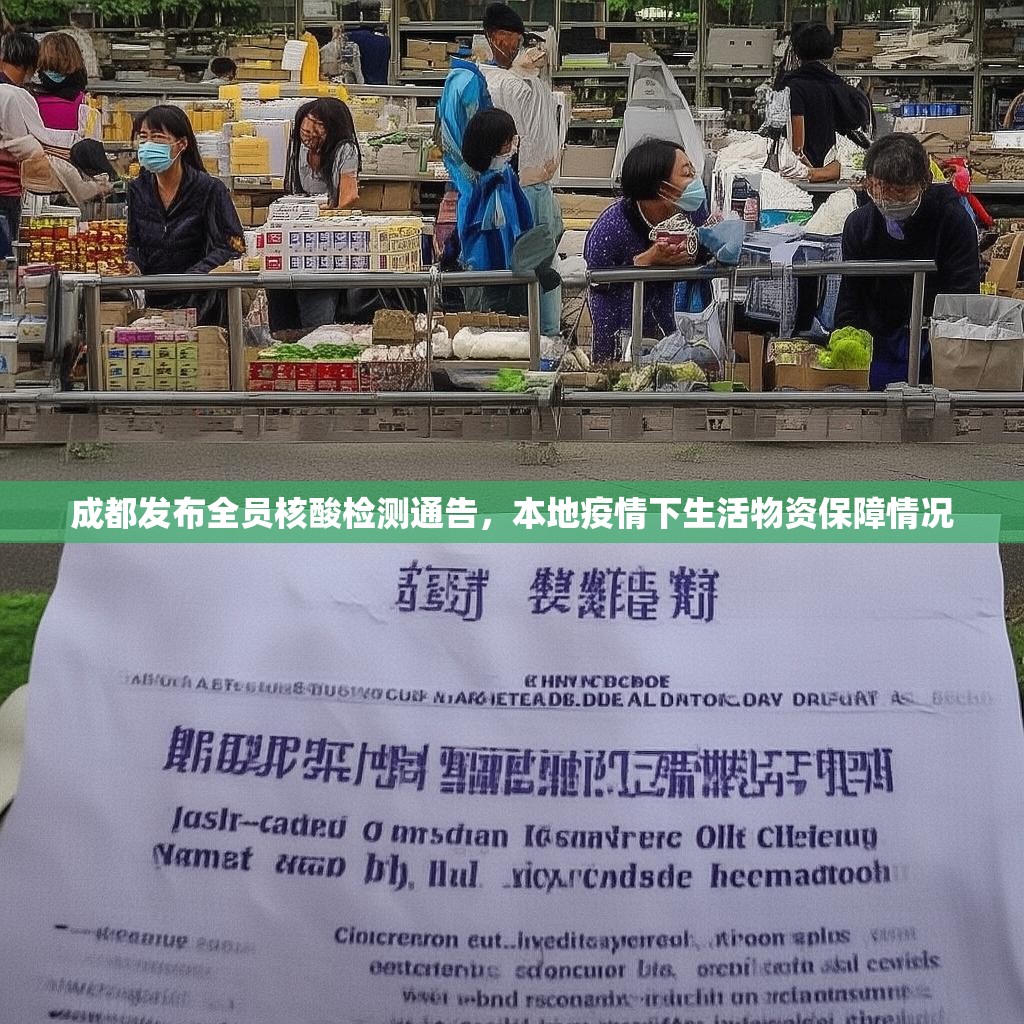 成都发布全员核酸检测通告，本地疫情下生活物资保障情况