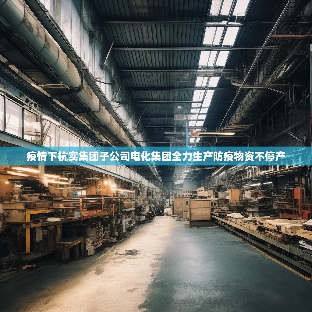 疫情下杭实集团子公司电化集团全力生产防疫物资不停产