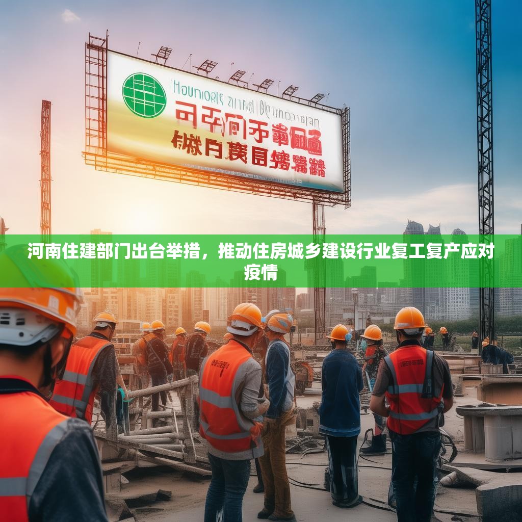 河南住建部门出台举措，推动住房城乡建设行业复工复产应对疫情