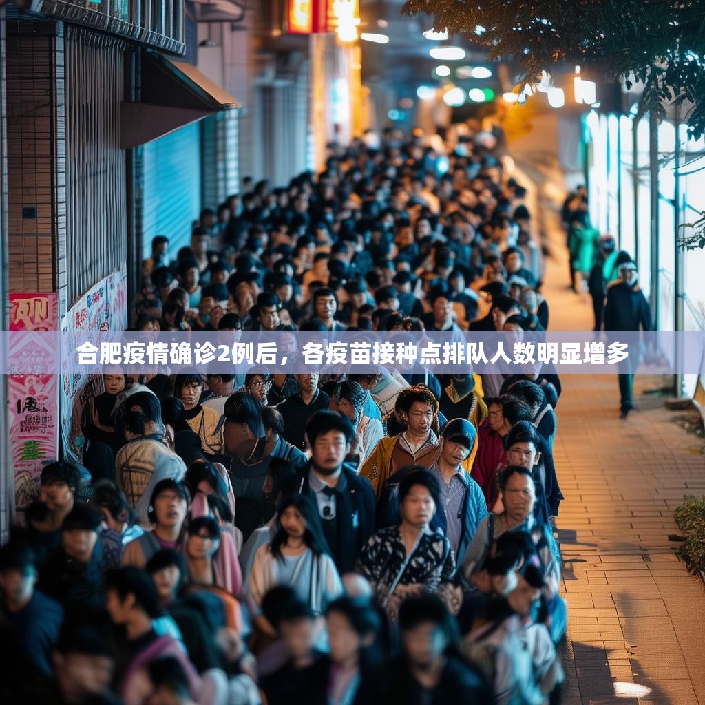 合肥疫情确诊2例后，各疫苗接种点排队人数明显增多