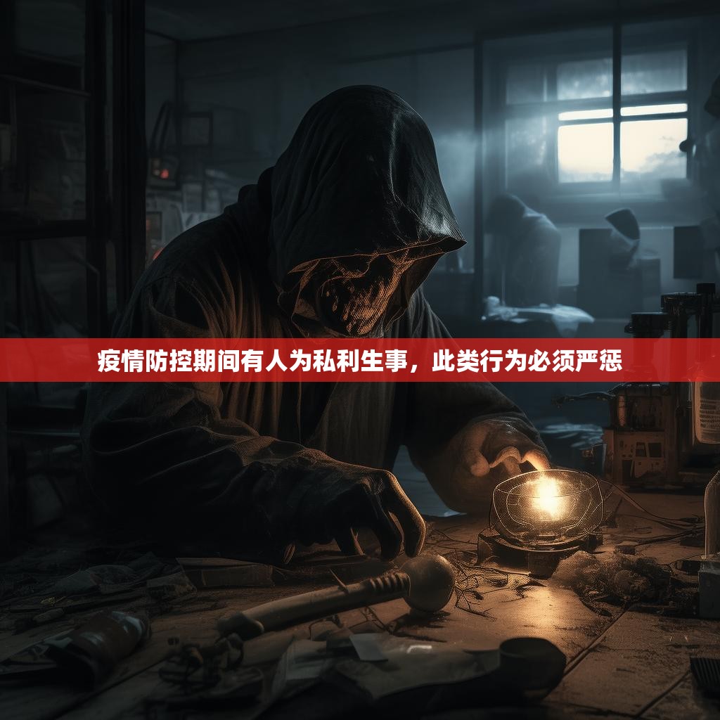 疫情防控期间有人为私利生事,此类行为必须严惩