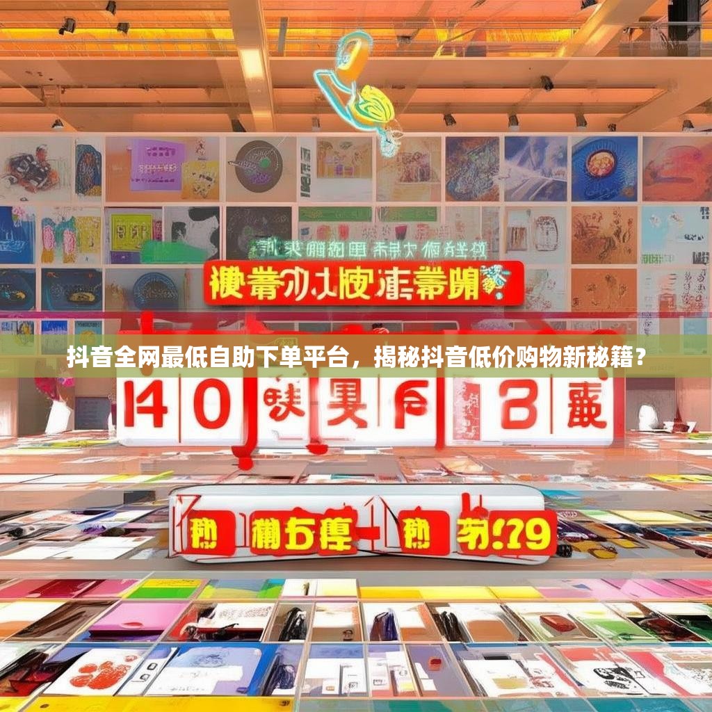 抖音全网最低自助下单平台，揭秘抖音低价购物新秘籍？