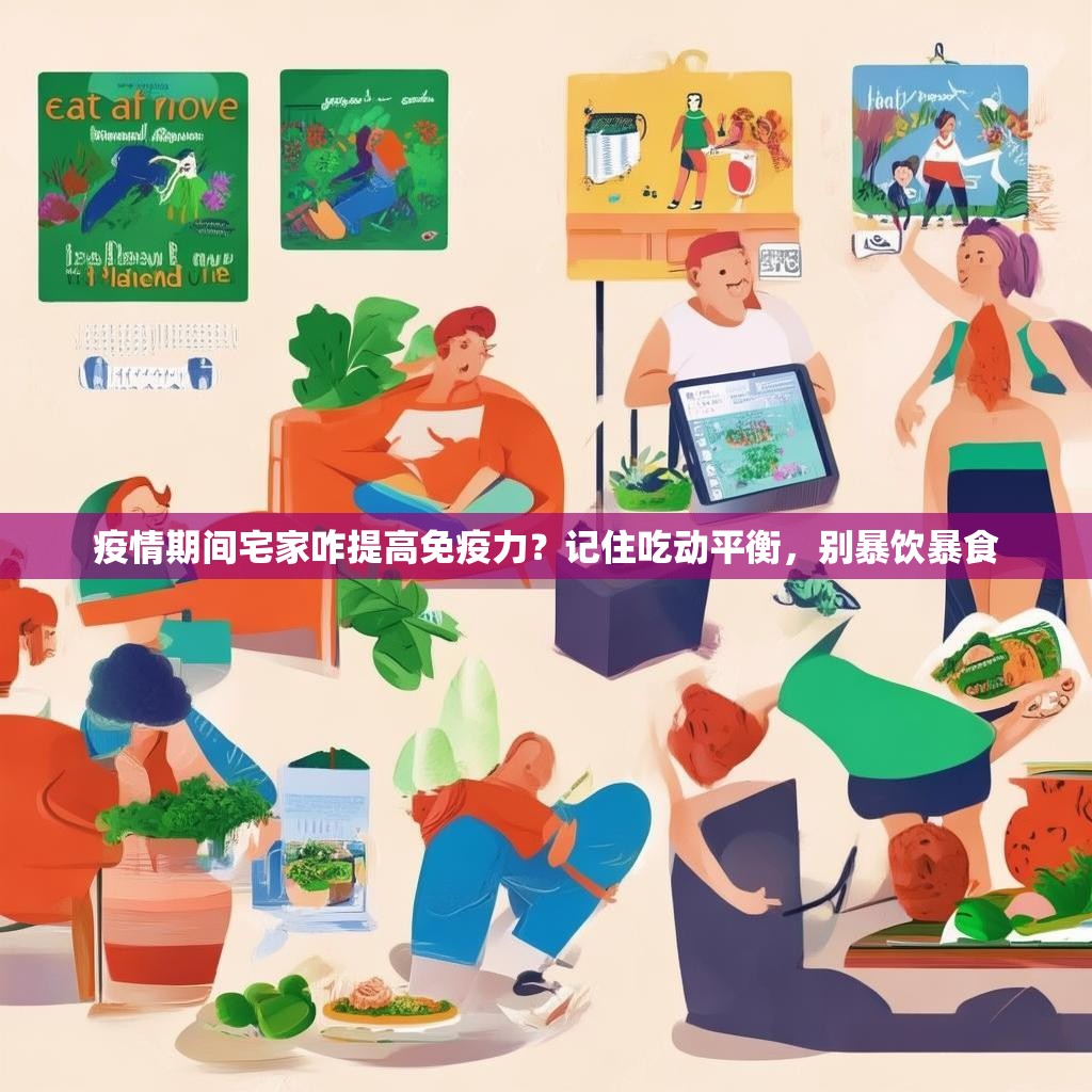 疫情期间宅家咋提高免疫力？记住吃动平衡，别暴饮暴食