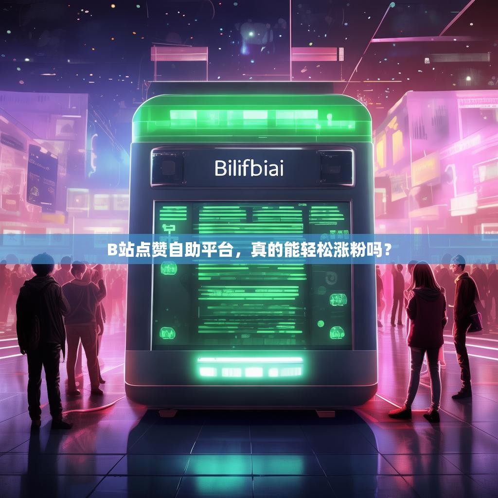 B站点赞自助平台，真的能轻松涨粉吗？