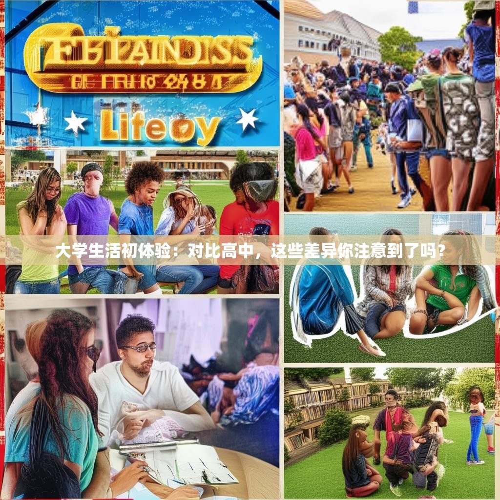 大学生活初体验：对比高中，这些差异你注意到了吗？