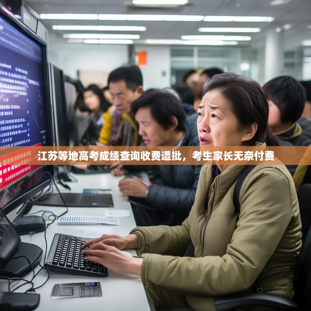 江苏等地高考成绩查询收费遭批，考生家长无奈付费