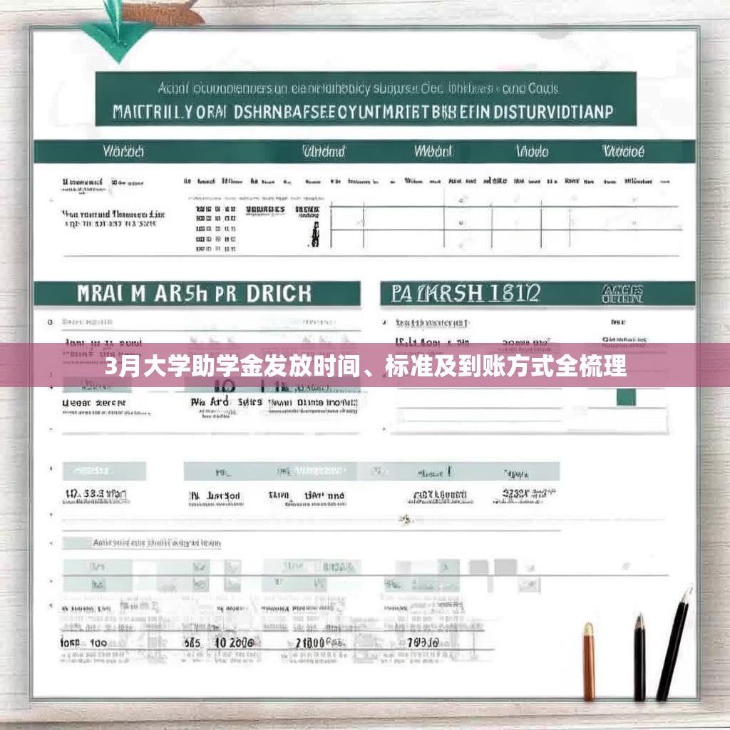 3月大学助学金发放时间、标准及到账方式全梳理