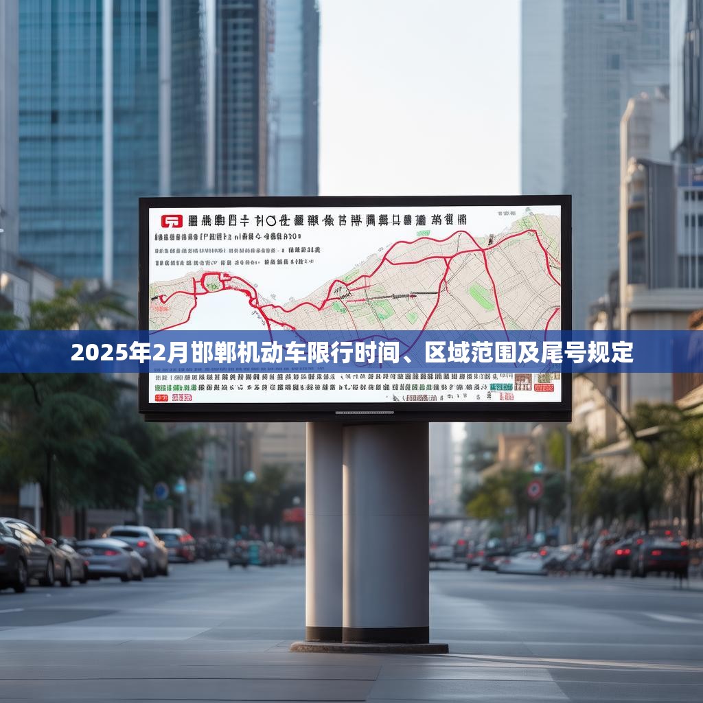 2025年2月邯郸机动车限行时间、区域范围及尾号规定
