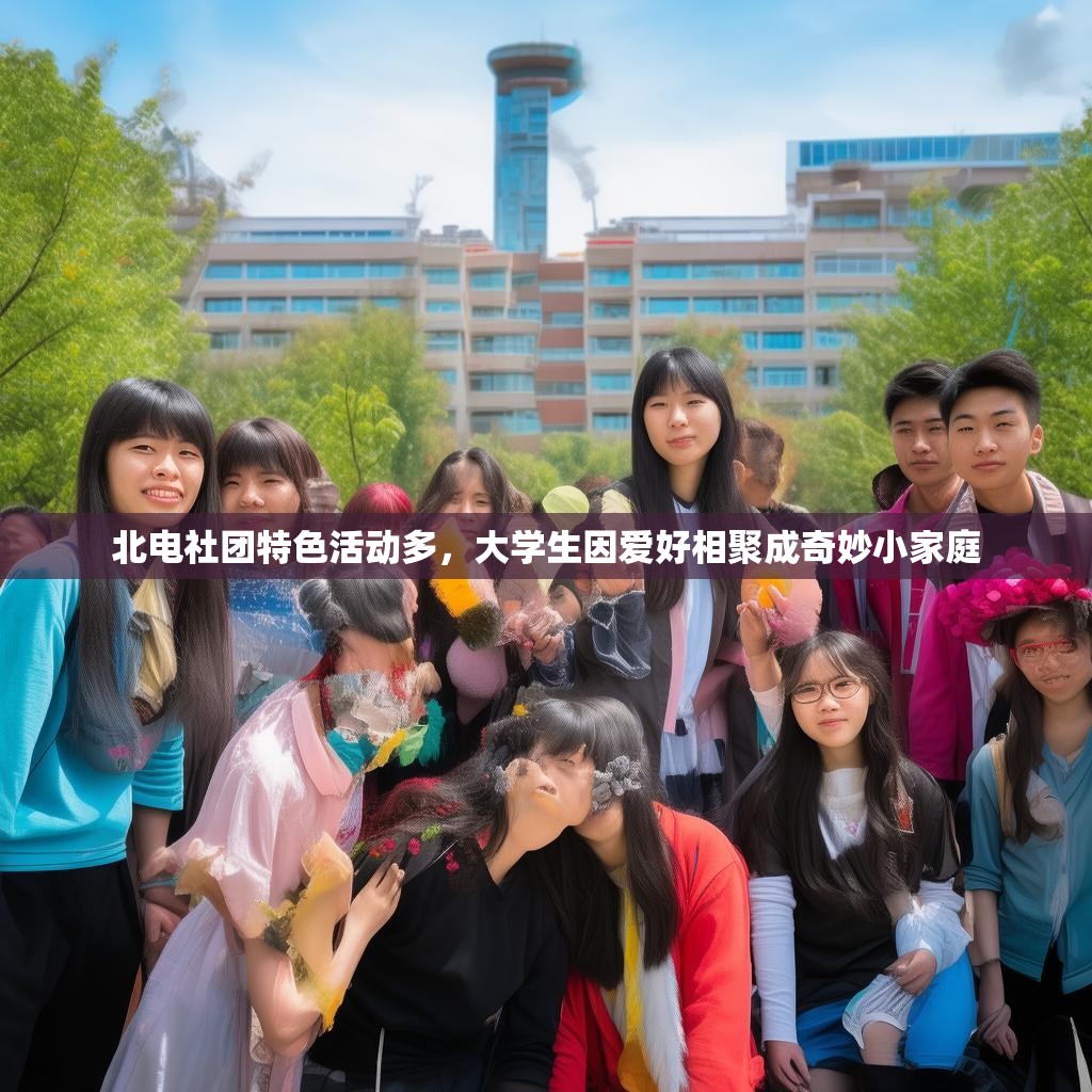 北电社团特色活动多，大学生因爱好相聚成奇妙小家庭