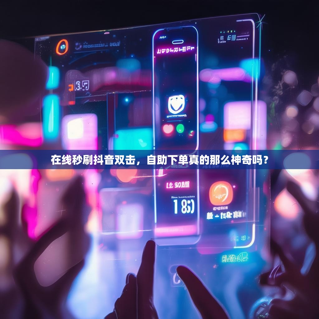 在线秒刷抖音双击，自助下单真的那么神奇吗？