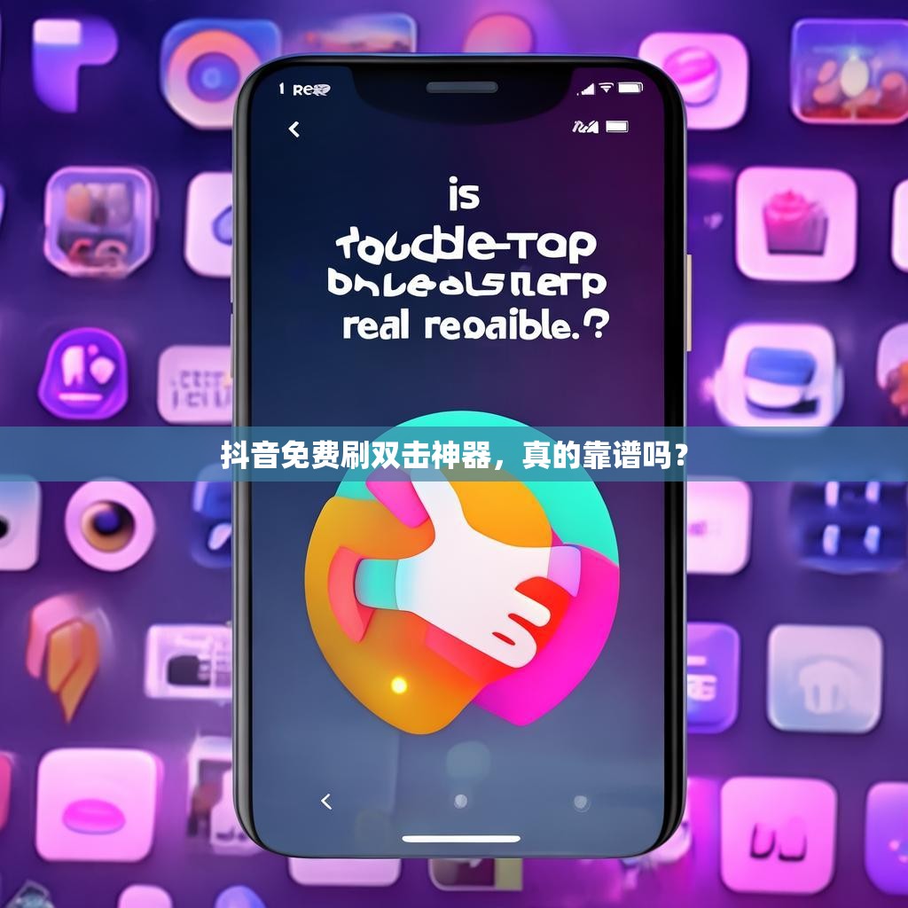 抖音免费刷双击神器,真的靠谱吗?