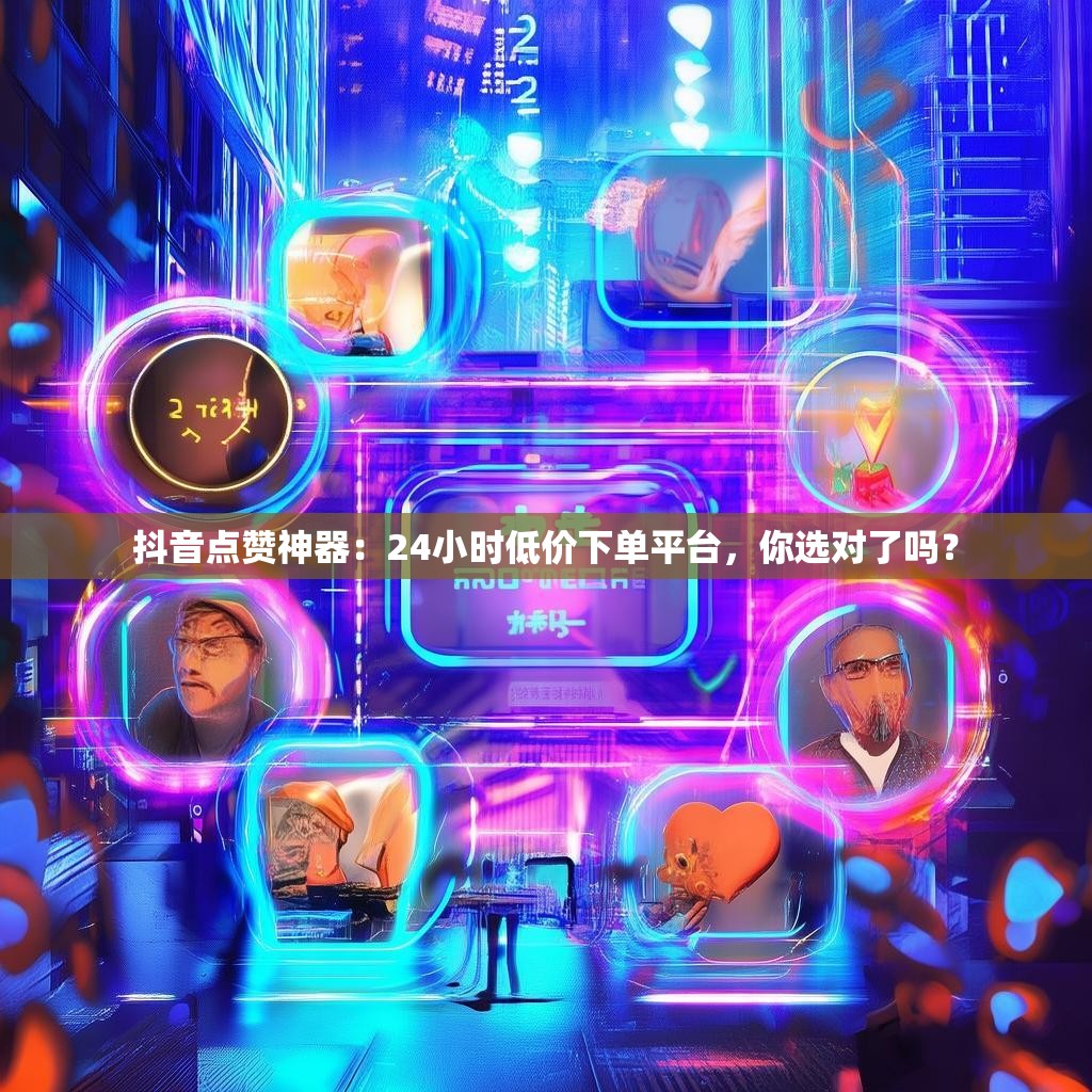抖音点赞神器：24小时低价下单平台，你选对了吗？