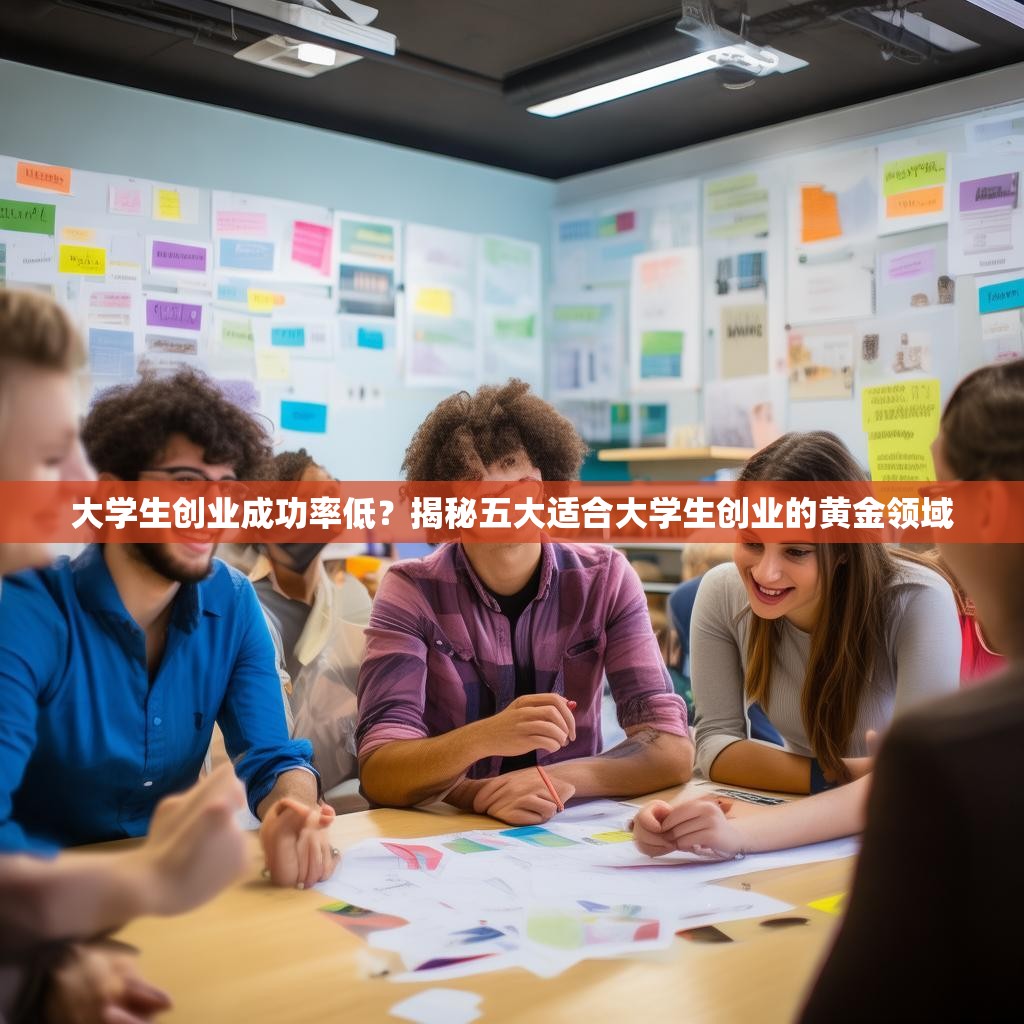 大学生创业成功率低？揭秘五大适合大学生创业的黄金领域