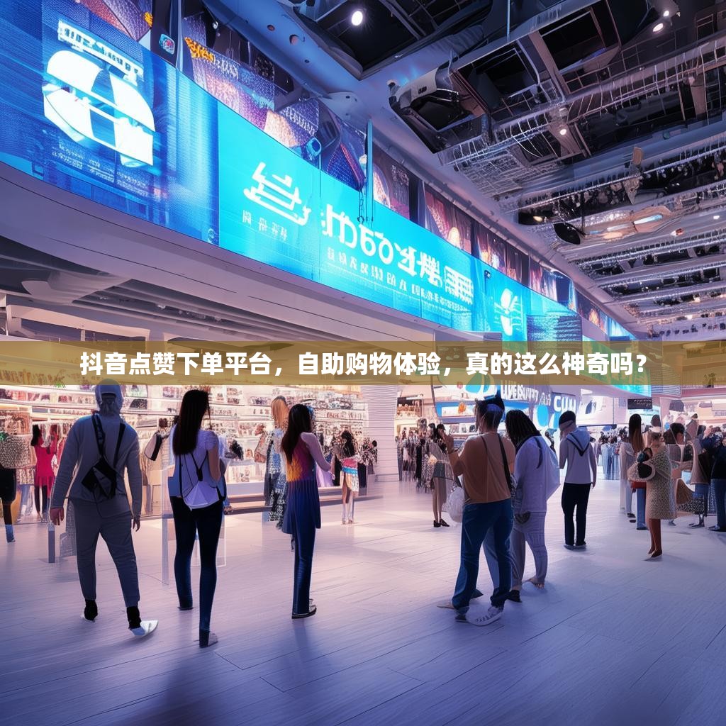 抖音点赞下单平台，自助购物体验，真的这么神奇吗？
