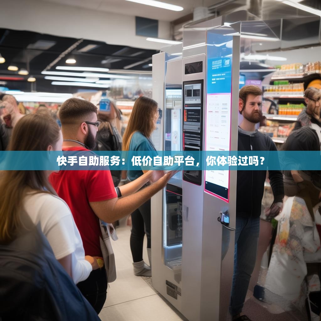 快手自助服务：低价自助平台，你体验过吗？