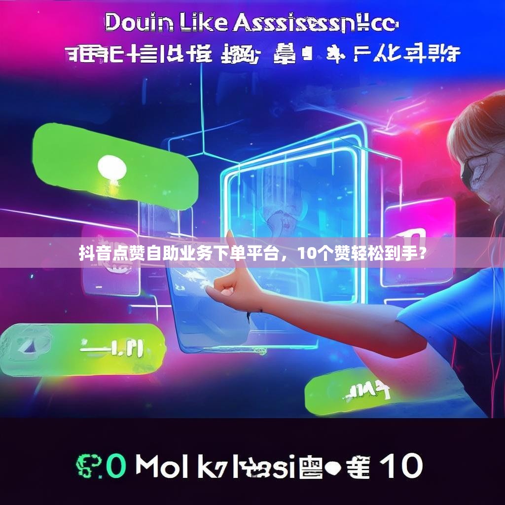 抖音点赞自助业务下单平台，10个赞轻松到手？