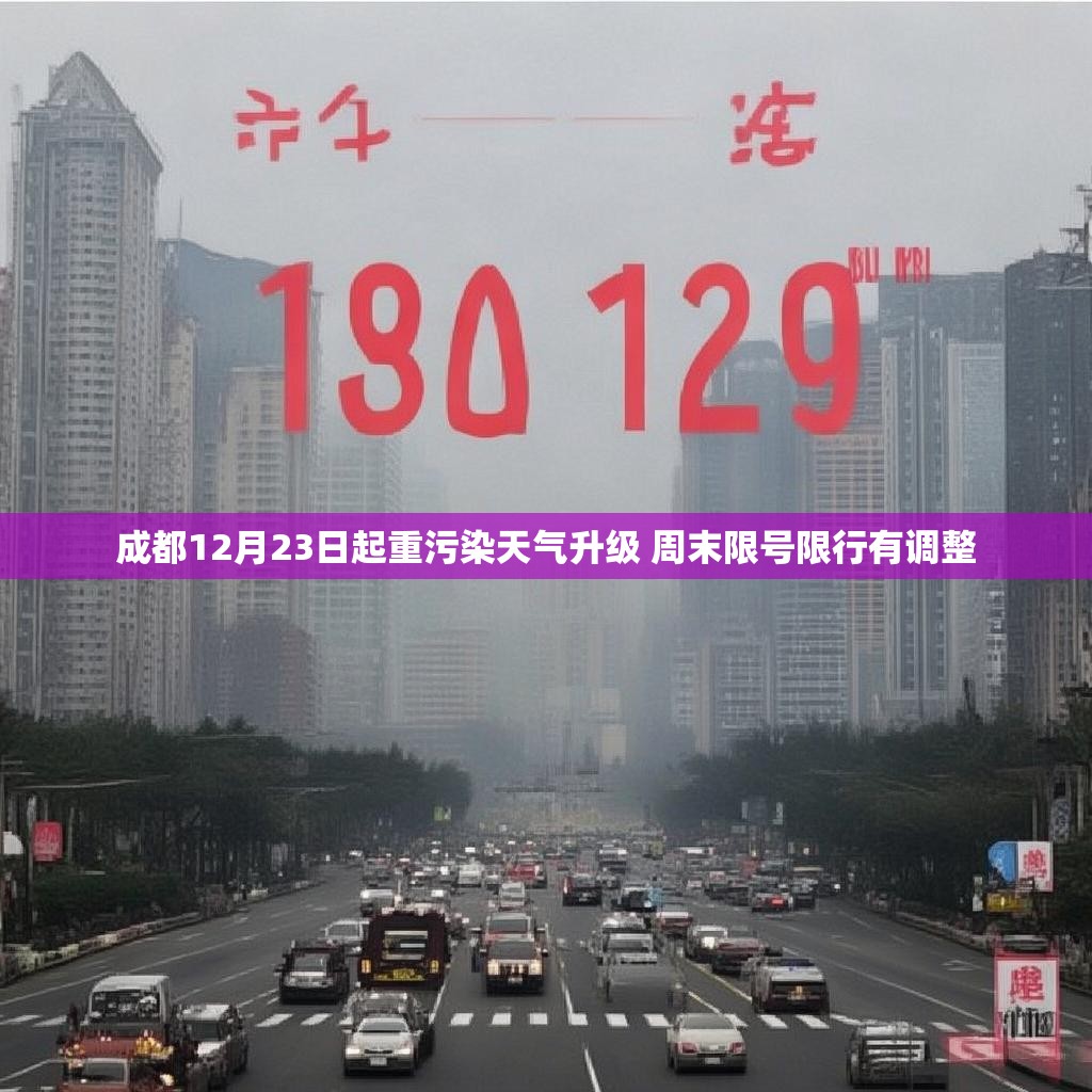 成都12月23日起重污染天气升级 周末限号限行有调整
