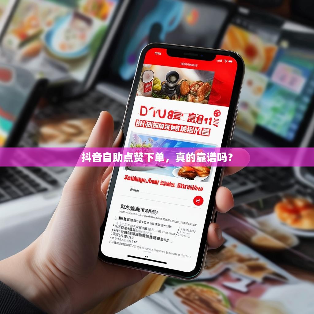 抖音自助点赞下单，真的靠谱吗？