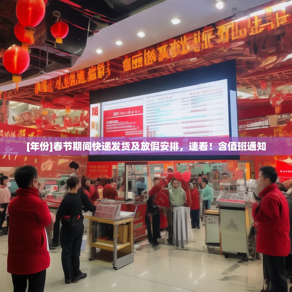 [年份]春节期间快递发货及放假安排，速看！含值班通知