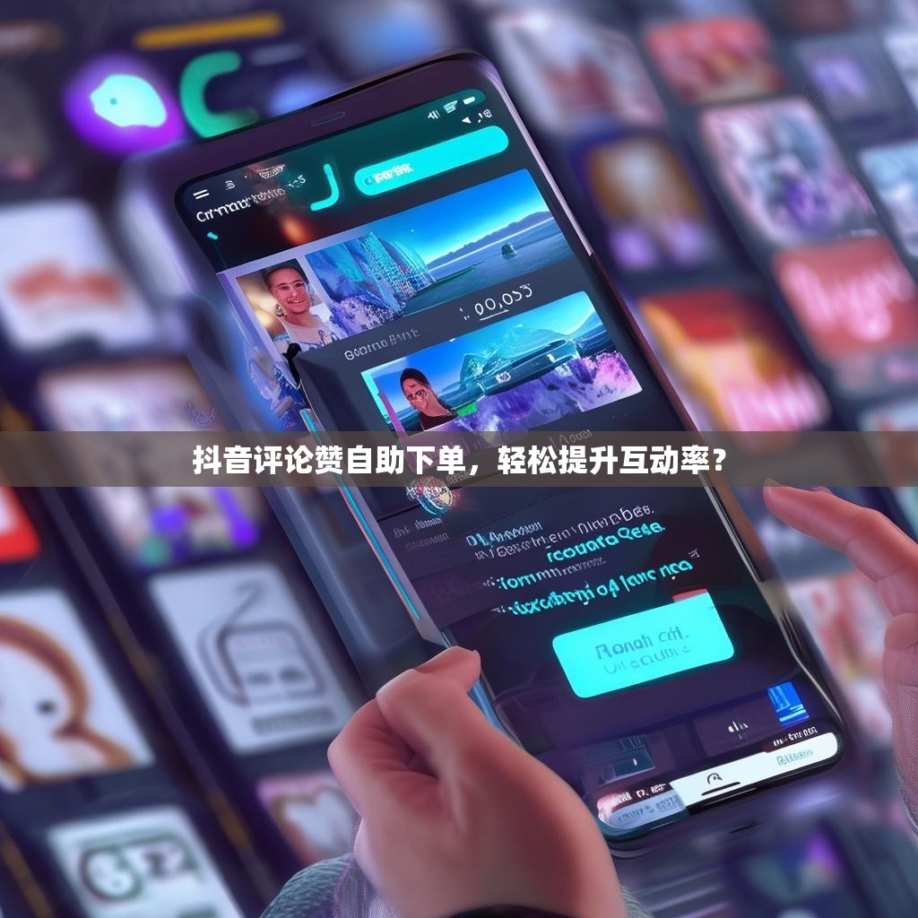 抖音评论赞自助下单，轻松提升互动率？