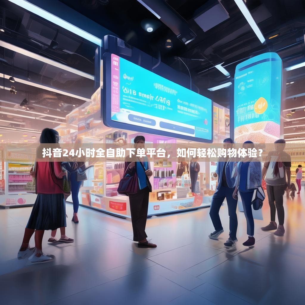 抖音24小时全自助下单平台，如何轻松购物体验？