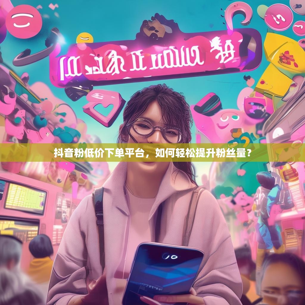 抖音粉低价下单平台，如何轻松提升粉丝量？