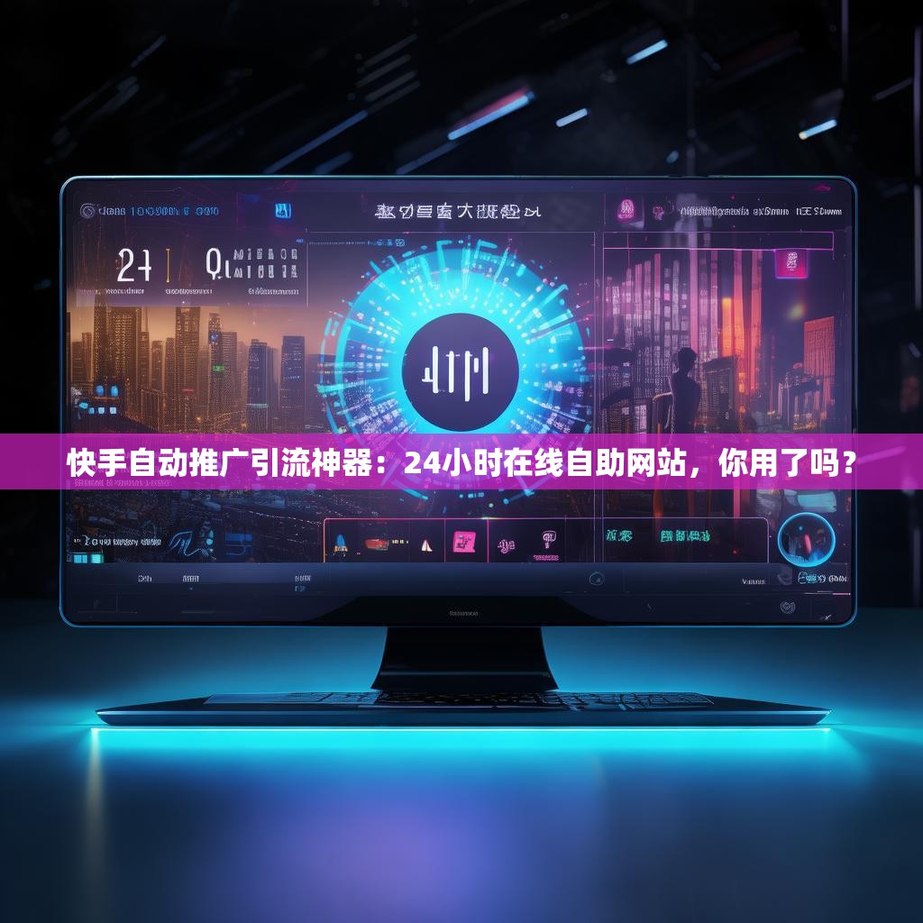 快手自动推广引流神器：24小时在线自助网站，你用了吗？