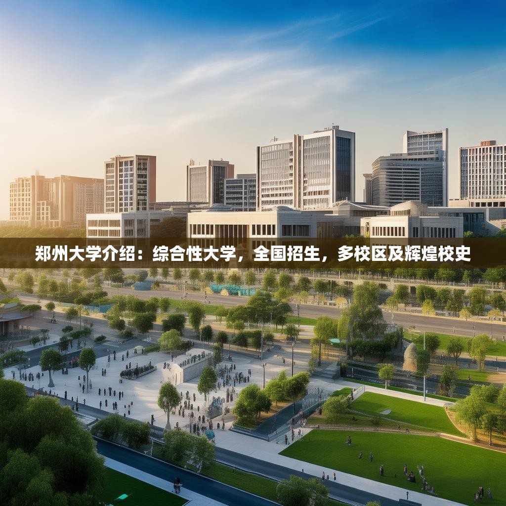 郑州大学介绍：综合性大学，全国招生，多校区及辉煌校史