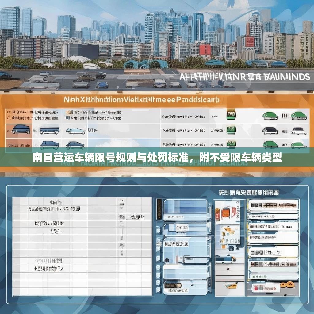 南昌营运车辆限号规则与处罚标准,附不受限车辆类型