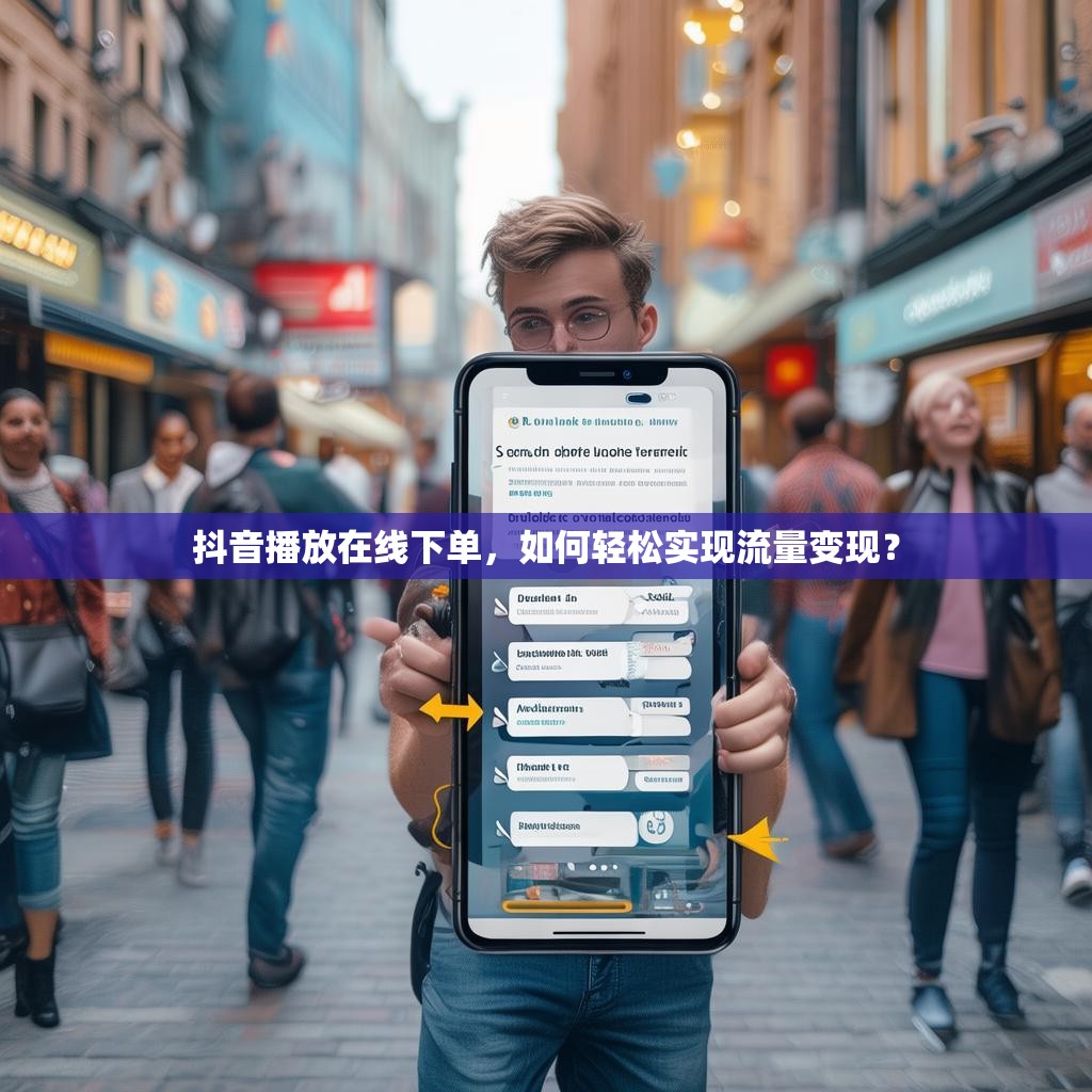 抖音播放在线下单，如何轻松实现流量变现？