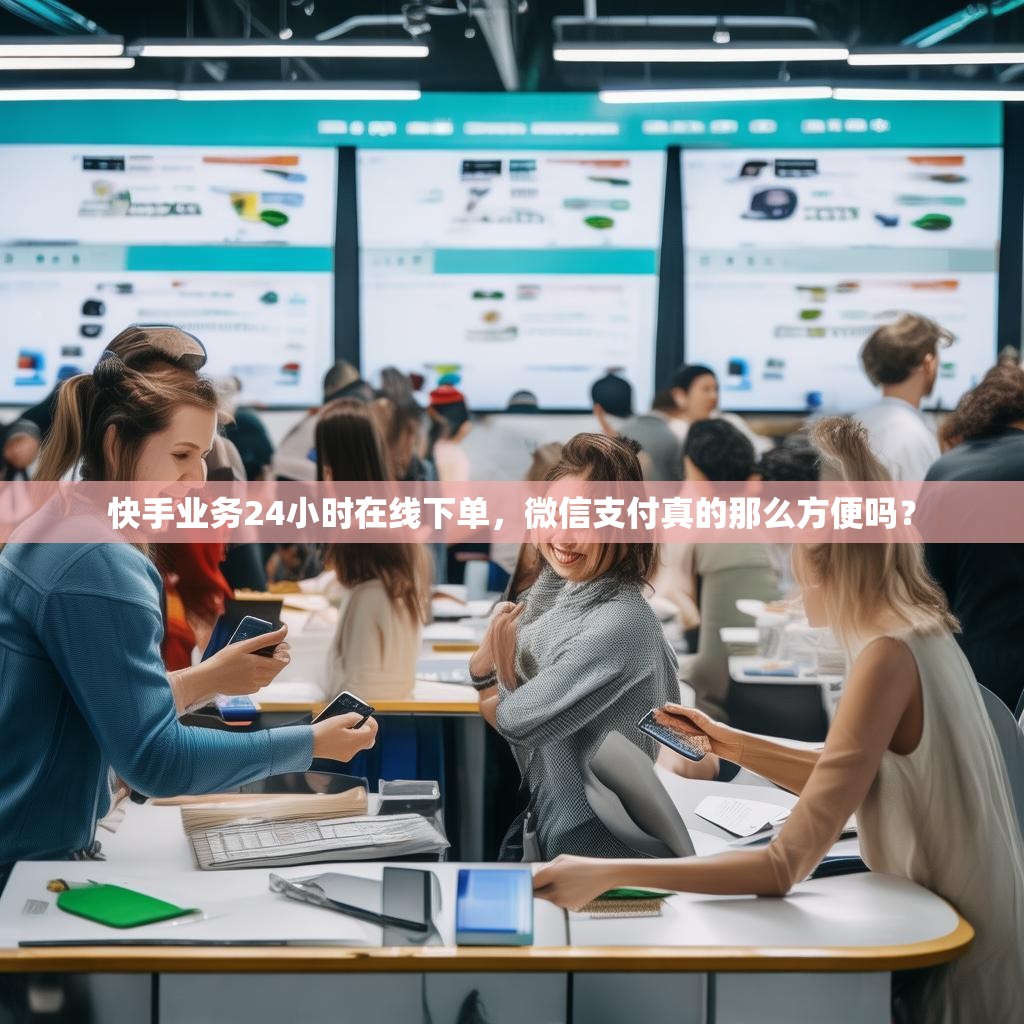 快手业务24小时在线下单，微信支付真的那么方便吗？