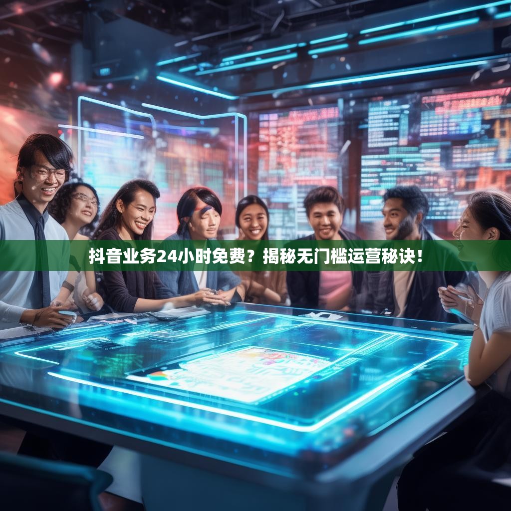 抖音业务24小时免费？揭秘无门槛运营秘诀！