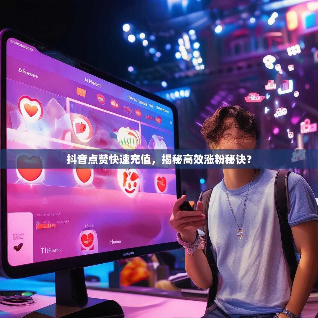 抖音点赞快速充值，揭秘高效涨粉秘诀？