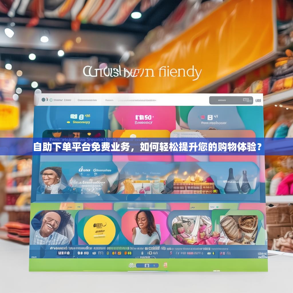 自助下单平台免费业务，如何轻松提升您的购物体验？