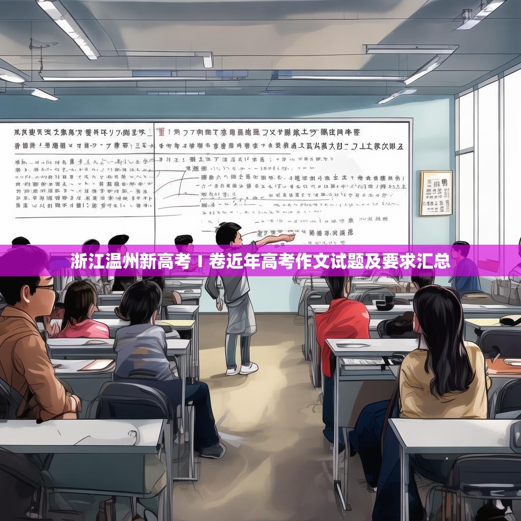 浙江温州新高考Ⅰ卷近年高考作文试题及要求汇总