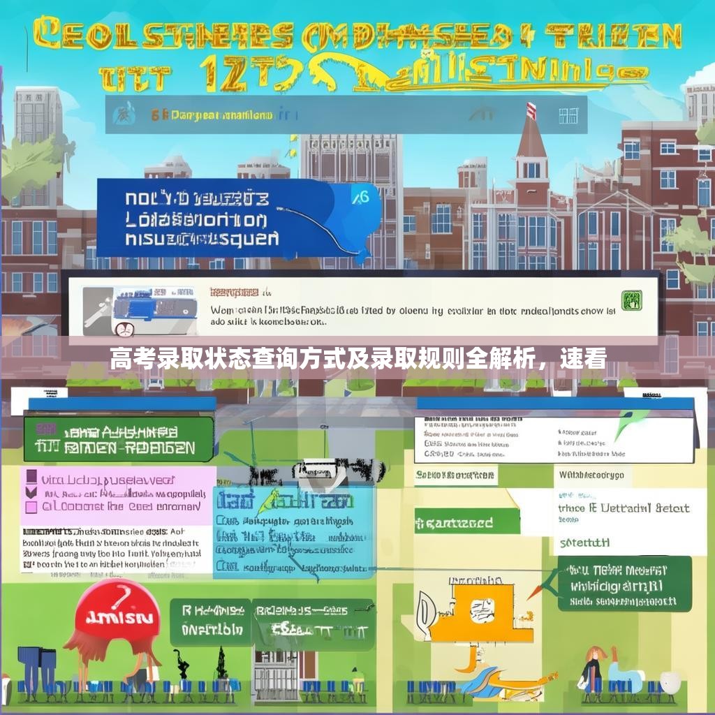 高考录取状态查询方式及录取规则全解析，速看