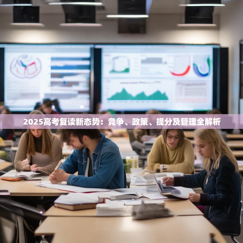 2025高考复读新态势：竞争、政策、提分及管理全解析