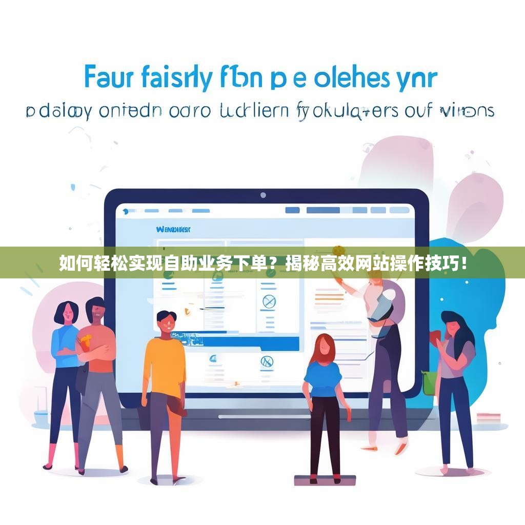如何轻松实现自助业务下单？揭秘高效网站操作技巧！