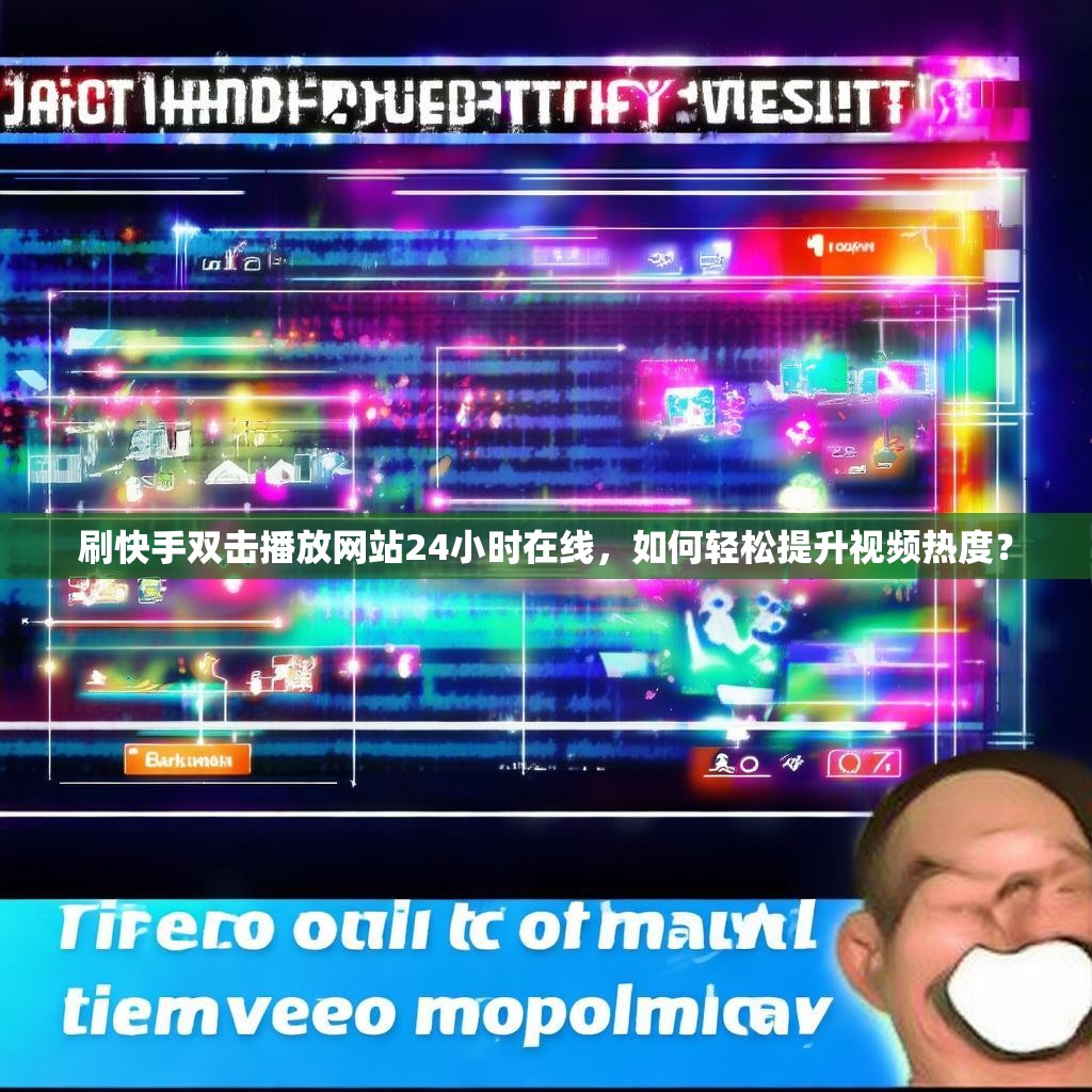 刷快手双击播放网站24小时在线，如何轻松提升视频热度？