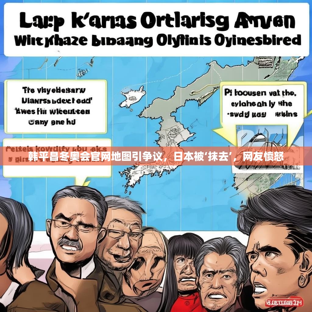 韩平昌冬奥会官网地图引争议，日本被‘抹去’，网友愤怒