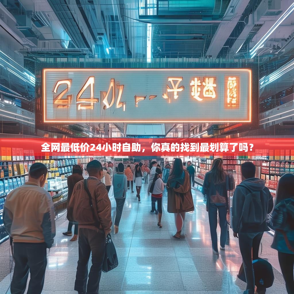 全网最低价24小时自助，你真的找到最划算了吗？