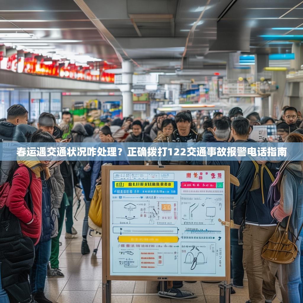 春运遇交通状况咋处理？正确拨打122交通事故报警电话指南