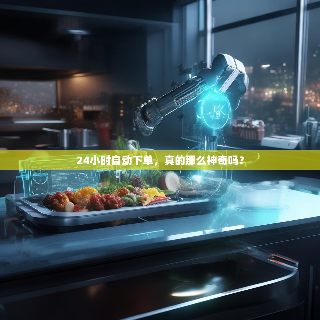 24小时自动下单，真的那么神奇吗？