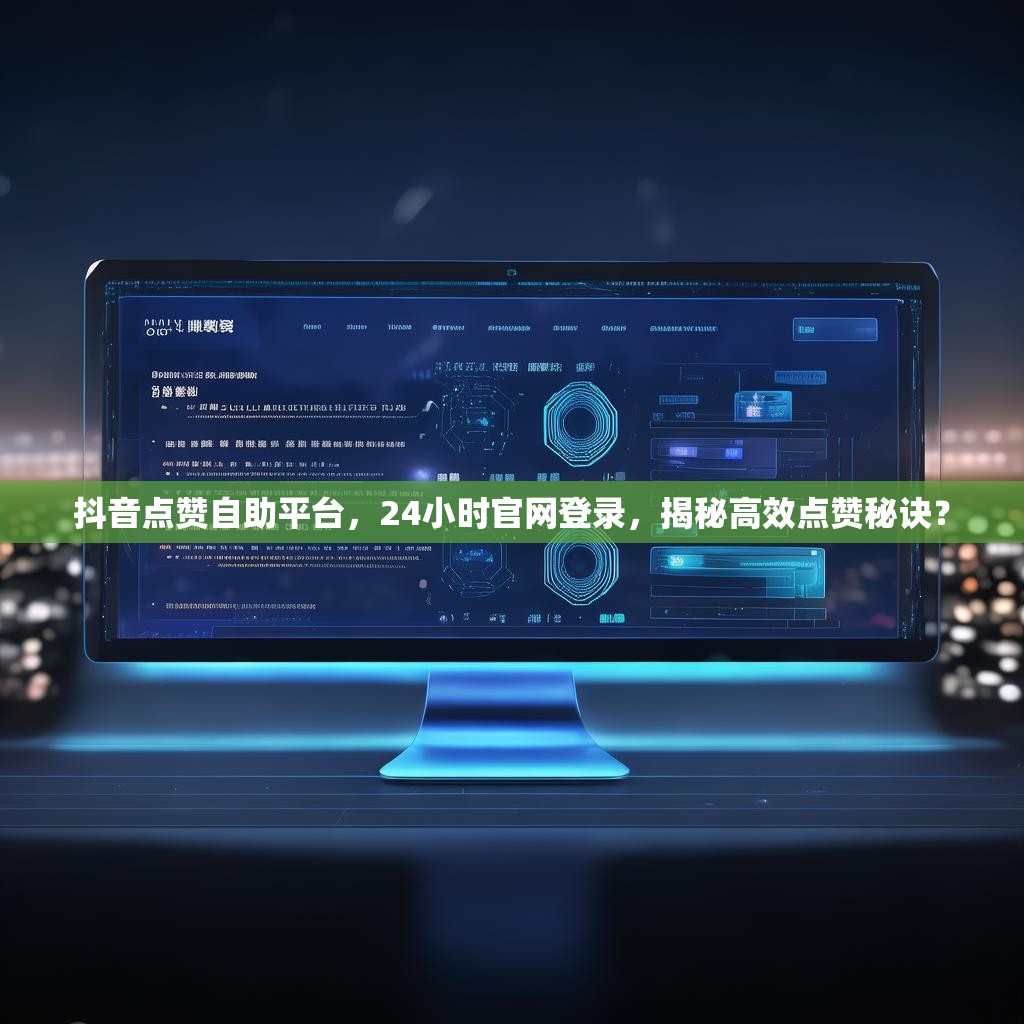 抖音点赞自助平台，24小时官网登录，揭秘高效点赞秘诀？